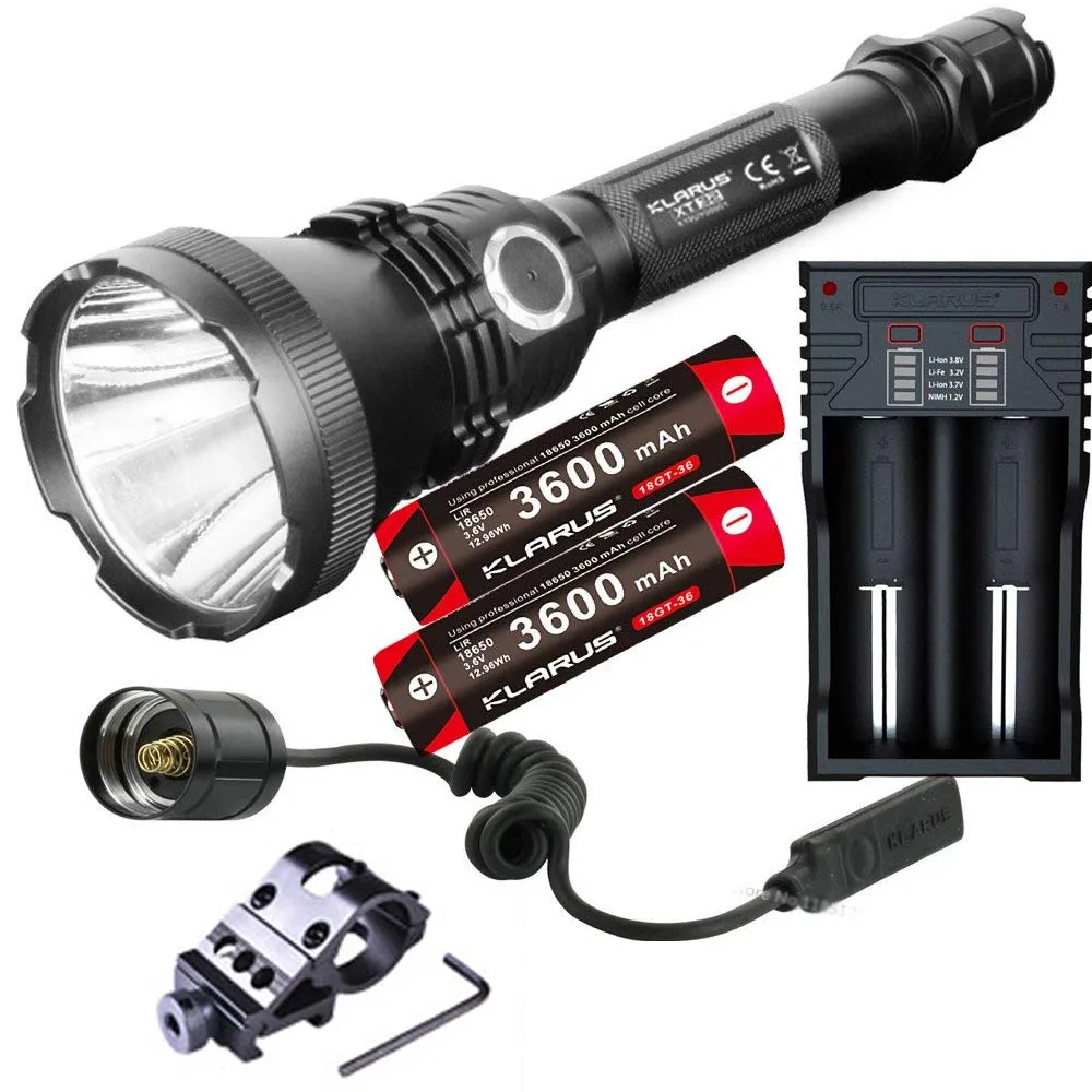 Фонарь KLARUS XT32 CREE XP-L HI V3 светодиодный Макс. Дальность луча 1000 лм фонарь +