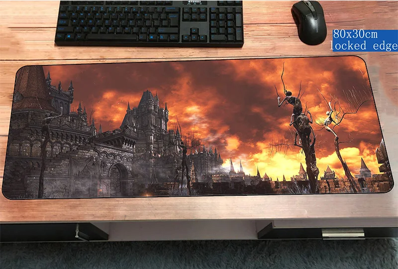 Dark souls коврик для мыши геймер большой 800x300x2 мм notbook коврик для мыши игровой коврик для мыши популярный коврик для мыши мышь стол для