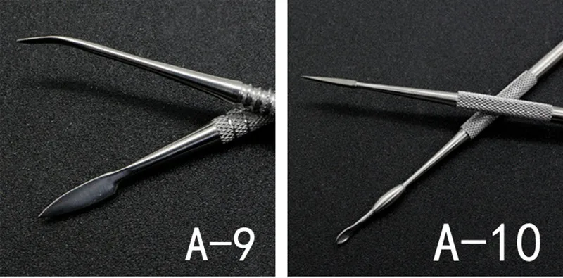 10 шт. скульптурные ножи из нержавеющей стали для моделирования керамических изделий