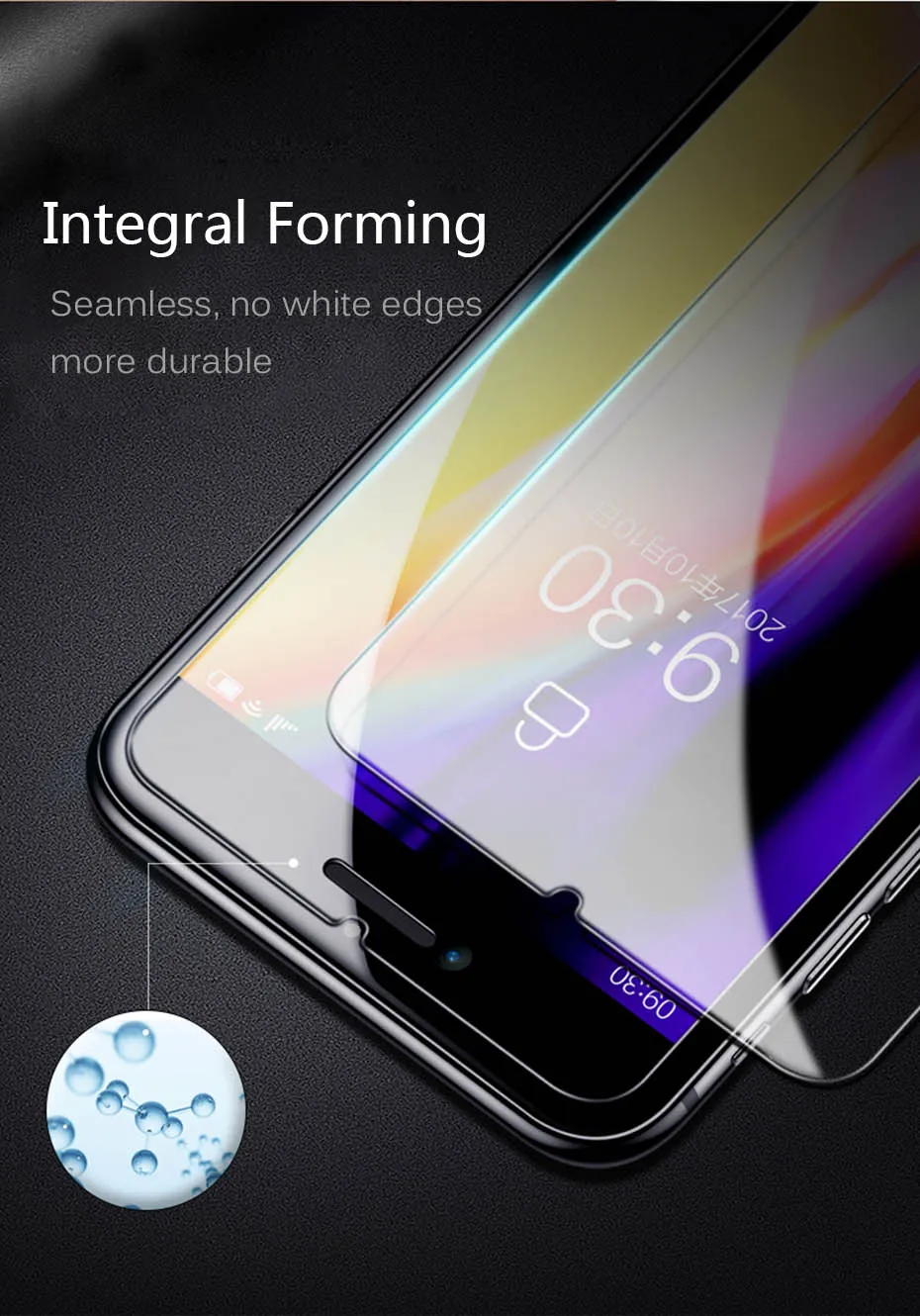 MOUSEMI 2.5D 9H Glass For iPhone 6 6s Plus Glass Protection For Apple iPhone X Screen Protectors, Tempered Glass For iPhone 6 6s (5)