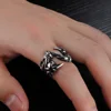 Fashion Accessories Punk Chrome Jewelry Titanium Steel Dragon Claw Heart Party Rings for Men ► Photo 2/6