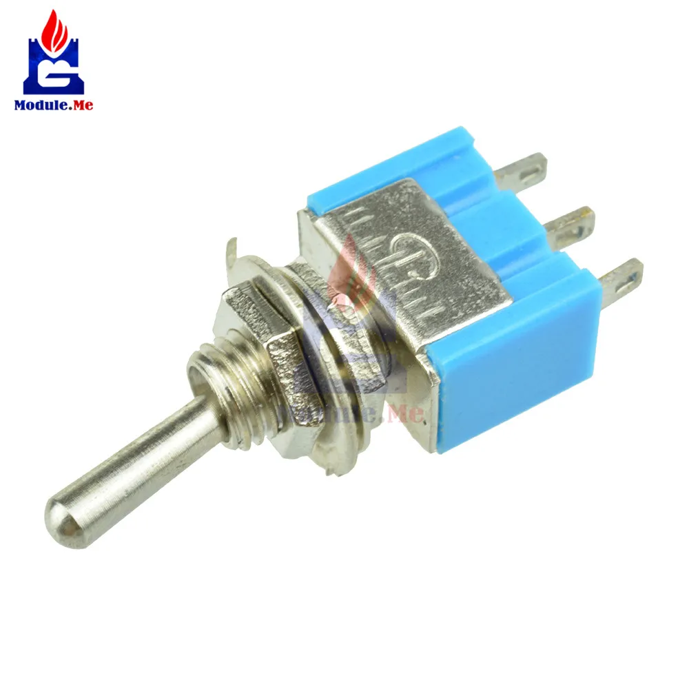 2 шт./лот Mini 6A 125VAC SPDT MTS 102 3 Pin позиционные вкл. Переключатели практические|mini|practicalc c