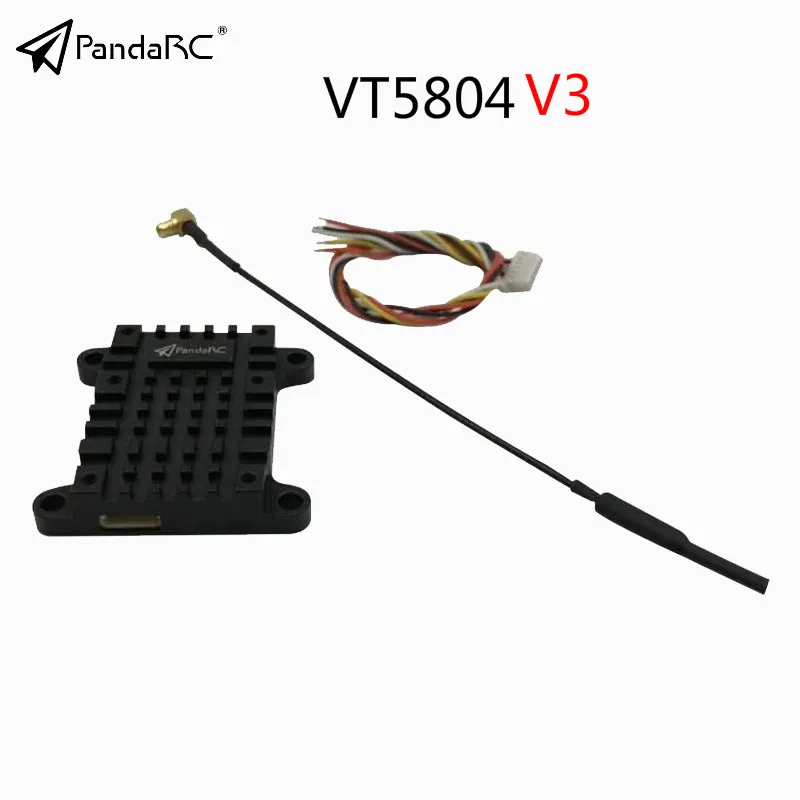Видеопередатчик PandaRC VT5804 5804 V3 5 8 ГГц 25 МВт-1 Вт 16 каналов металлический с