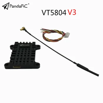 

PandaRC VT5804 5804 V3 5.8G 25mW-1W Video Transmitter 16CH Metal with Heat Sink support OSD adjust for DIY FPV RC Drone