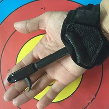 Новейший ручной лук комплект триггер релиз для соединение смычка штангенциркуль стрельба триггер с пряжкой наручный ремешок