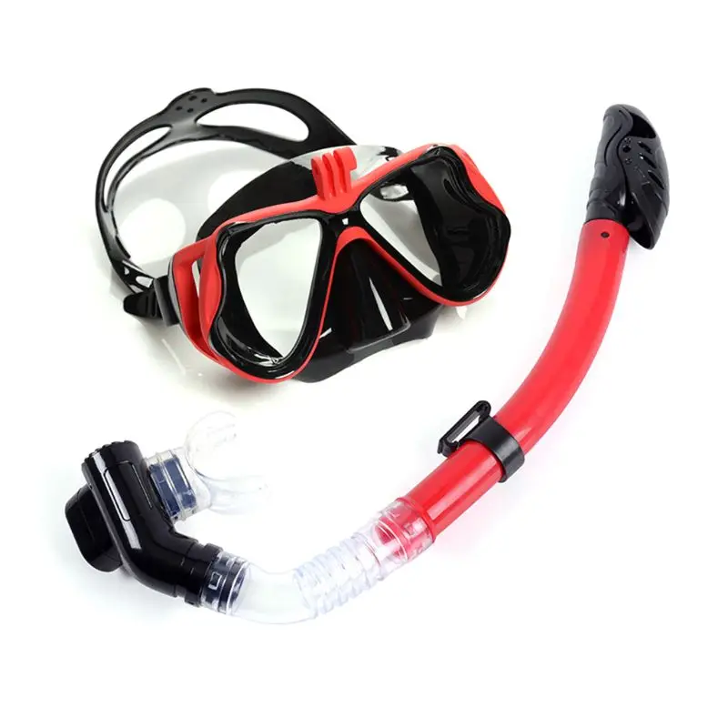 Профессиональная маска для дайвинга, подводное плавание, очки для плавания, набор для сухой трубки, противотуманные очки для подводного
