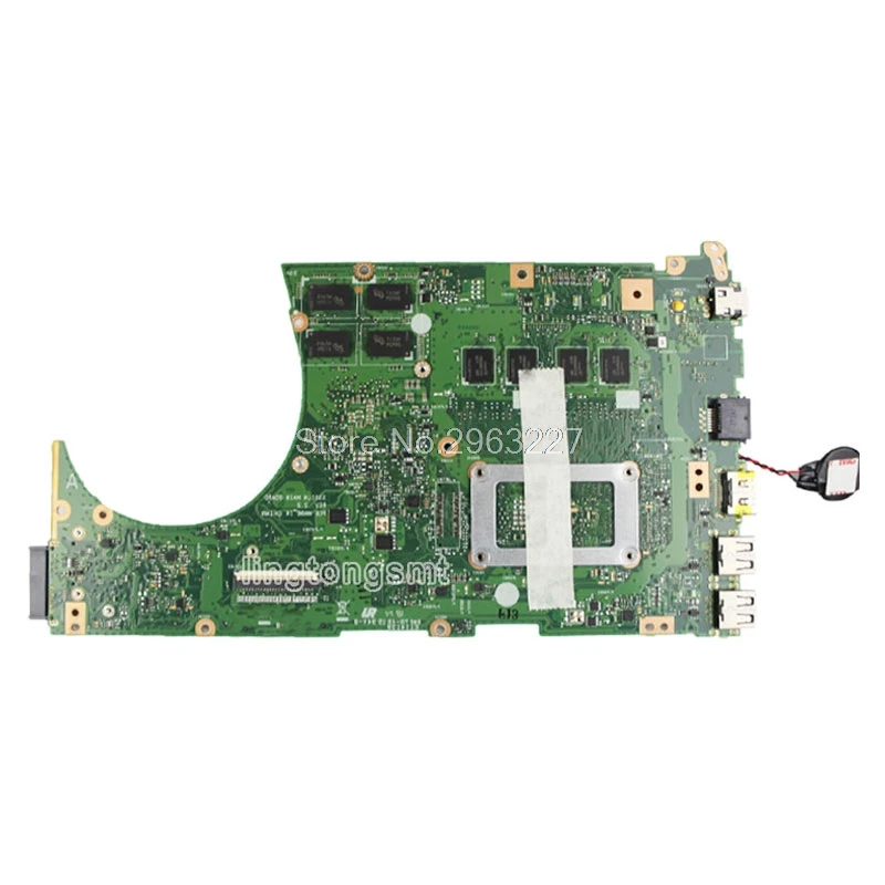 S551LN материнская плата i3CPU REV2.2 GT840 2G RAM для For Asus K551L K551LB S551L ноутбука плата|motherboard