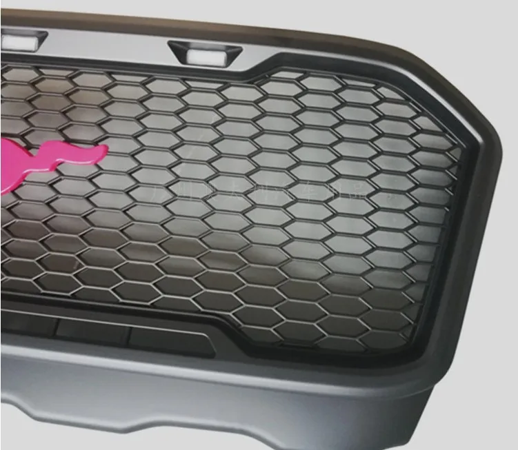 Авто Аксессуары Гоночный Автомобиль решетка с светодиодный передний бампер маска подходит для RANGER T7 гриль- пикап