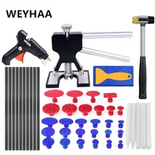 PDR DIY Pops a Dent Ding Car Auto Damage Repair Panel Bodywork Puller Tool Kit PDR Paintless Dent Removal Tap Down Tool детские ткацкие станки аксессуары ding ding tong diy