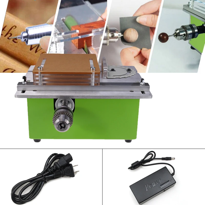 Portable BenchTop Table Multifunction Mini Table Saw Miniature DIY Woodworking Carving Saws Cutting Polishing Engraving Machine