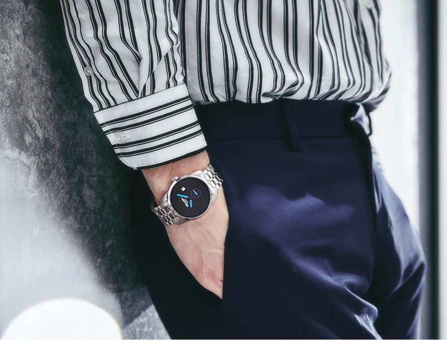 Gladster роскошные японские MIYOTA GP11-3H водонепроницаемые мужские кварцевые часы из нержавеющей стали мужские часы с одним календарем Мужские наручные часы