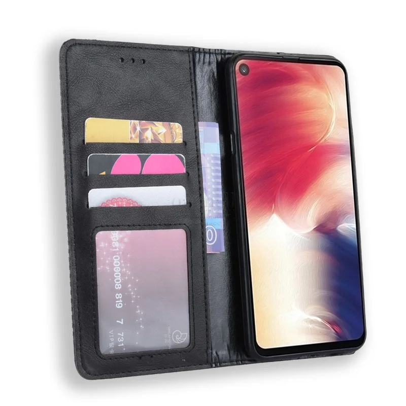 Luxury Retro Slim Magnetic Leather Flip Cover For Samsung Galaxy A60 Case Book Wallet Card Stand Soft Cover Mobile Phone Bags Luxury Retro Slim Magnetic Leather Flip Cover For Samsung Galaxy A60 Case Book Wallet Card Stand Soft Cover Mobile Phone Bags