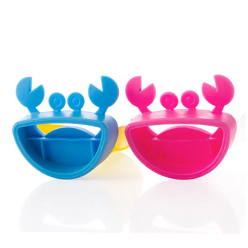 Crab Cartoon Faucet Extension Children's Guide Sink Hand Sanitizer Handwashing Tools Extension of The Water Trough Bathroom