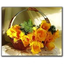 Diy Diamond Painting Cross Stitch Yellow Rose In The Basket Needlework 3D Diamond Embroidery Full Round Mosaic Decoration Resin Diy Diamond Painting Cross Stitch Yellow Rose In The Basket Needlework 3D Diamond Embroidery Full Round Mosaic Decoration Resin