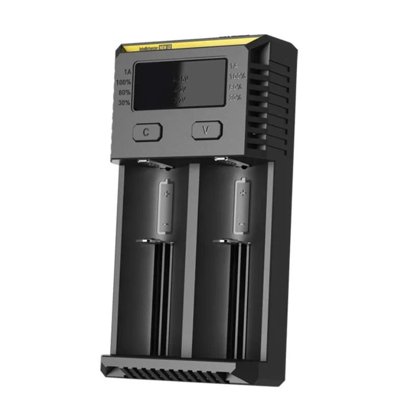 NITECORE NEWI2 Digicharger LCD интеллектуальная схема Li Ion для 16340 14500 18650 18750 26650 зарядное