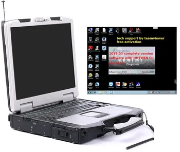 

2019 Diagnostic Computer Toughbook Panasonic CF30 CF 30 CF-30 laptop and Software work with MB Star C4/C5/C6 DHL Free Shipping