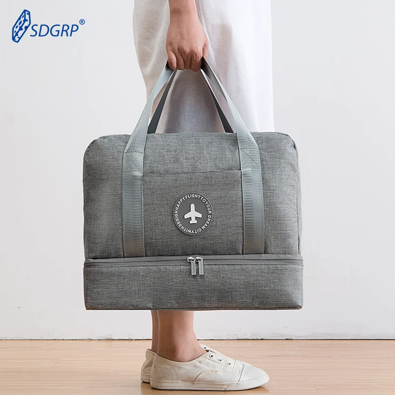 

5 Colors Clothes Storage Bag Convenient Multifunction Travel Storage Bag Portable Organizer Bags Shoe Sorting Double Layer Pouch