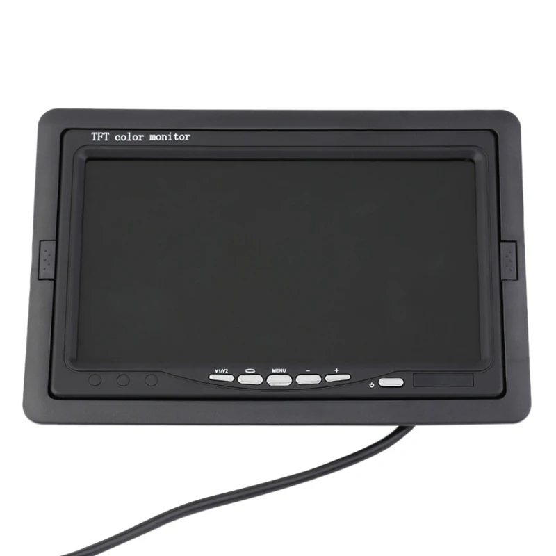 

Auto Parts Desktop Display TFT LCD Bracket Monitor 7 Inch Car Monitors Back LCD Screen Preferred Support Multi Language