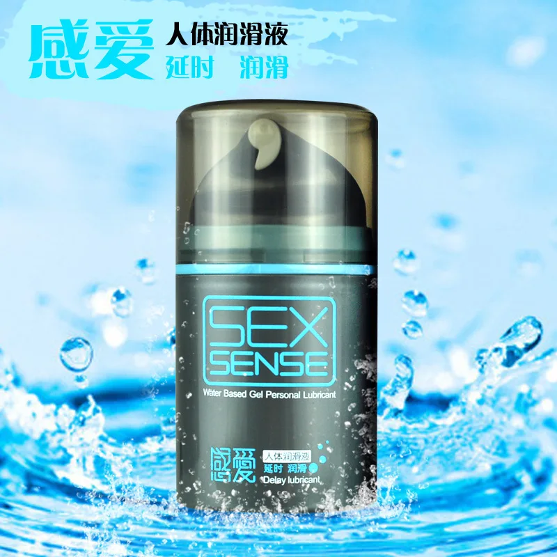 SEX SENSE Delay Lubricating Lubricant Fluid 60ml Body Gel Of Men Women