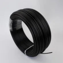 150 метров Высокое качество 3,0 мм черный PMMA пластик оптоволокно торцевого свечения оптический cbale