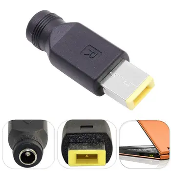 

Round jack AC adapter DC Square Input Port Mini Power Plug Changer Adapter Converter For Lenovo IBM ThinkPad PC