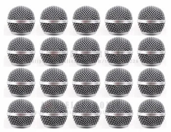 

20PCS/LOTS High Quality Replacement Ball Head Mesh Microphone Grille Accessories for Shure BETA58 BETA58A SM58 SM58S SM58LC