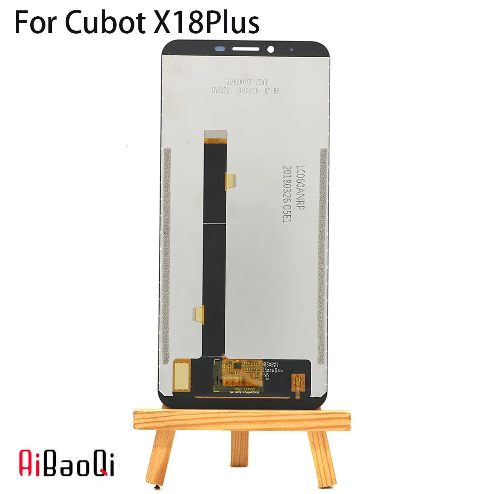 AiBaoQi 5,99 дюймовый сенсорный экран+ 2160x1080 ЖК-дисплей в сборе для Cubot X18 Plus Android 8,0 телефон