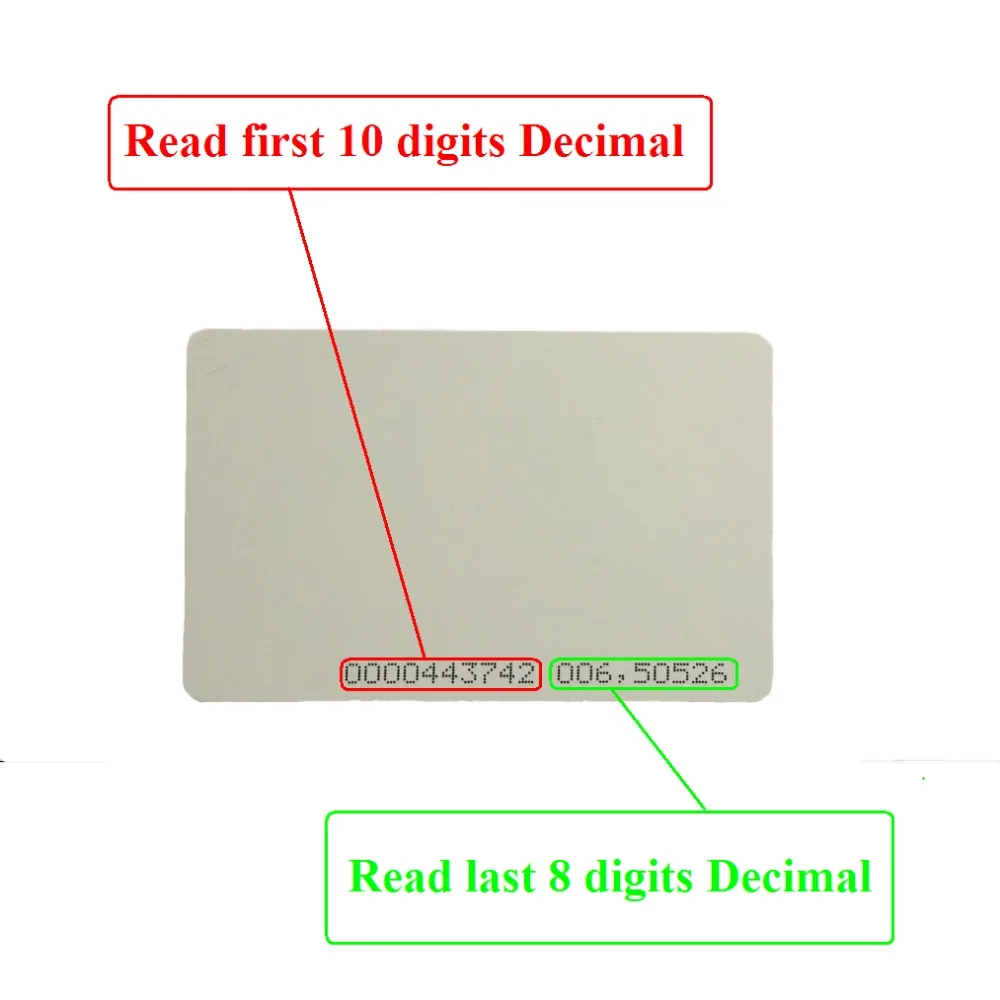 125 кГц EM4100 / TK4100 RFID считыватель ID карт карта (совместимый EM4100) USB только 10 цифр|rfid