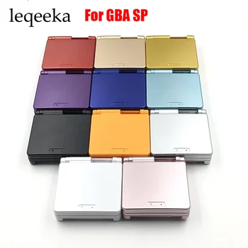 

10Sets For Nintendo GBA SP For Gameboy Housing Case Cover Replacement Full Shell For Gameboy Advance SP 11 Colors available