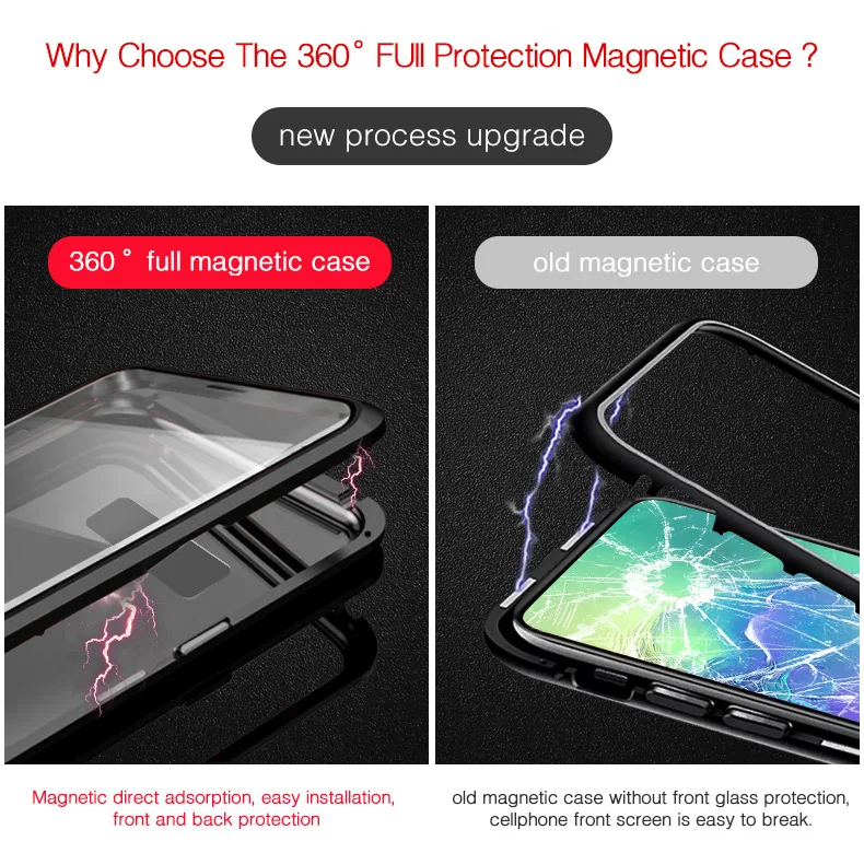  Samsung S10 Plus S10e magnet glass case (6)