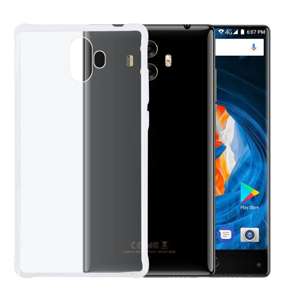 

For UleFone MIX Protect Anti-knock TPU Back Cover Case for phone cases cover