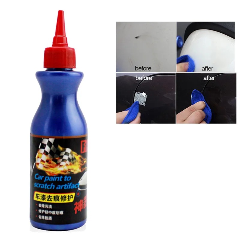 

Car window Blue bottle Car Paint Scratch Repair Agent Polished Wax Car Beauty Tool fix it pro Scratches Remover Car Accessories