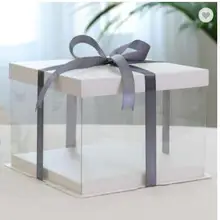 Коробка для торта с пользовательским логотипом бумажная коробка для шоколада коробка для торта