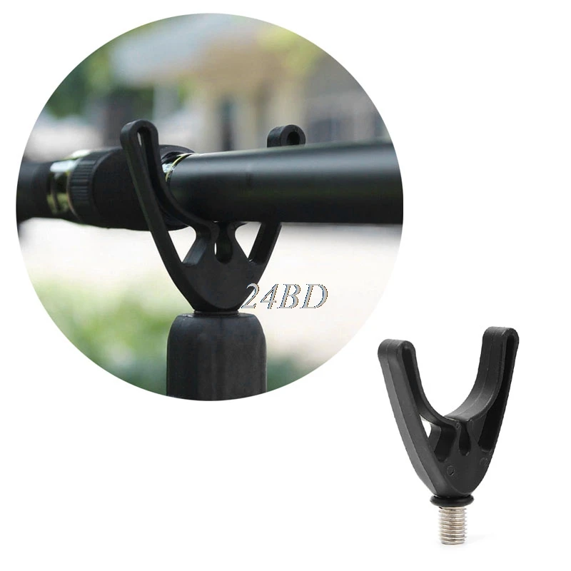 Plastic Fishing Rod Pole Butt Grips Rest Head Gripper U Shape Holder