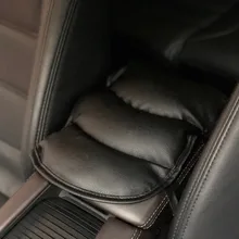 Автомобильные аксессуары центральный подлокотник накладки на коробку для Tiguan Polo Golf Passat CC Teramont EOS Scirocco Sharan лиса Ameo Arteon C-купе