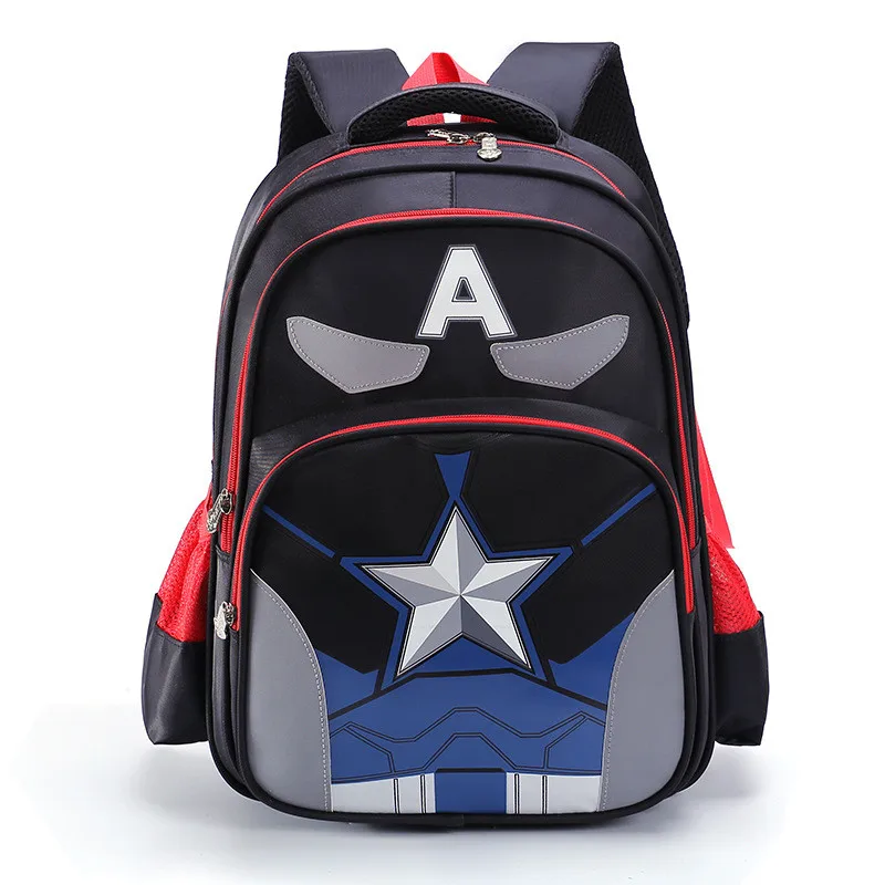 

Hot Sale Student Backpack Boy Orthopedics School Bags Thick shoulder straps School Bags for Boys and Girl Mochila Sac A Dos