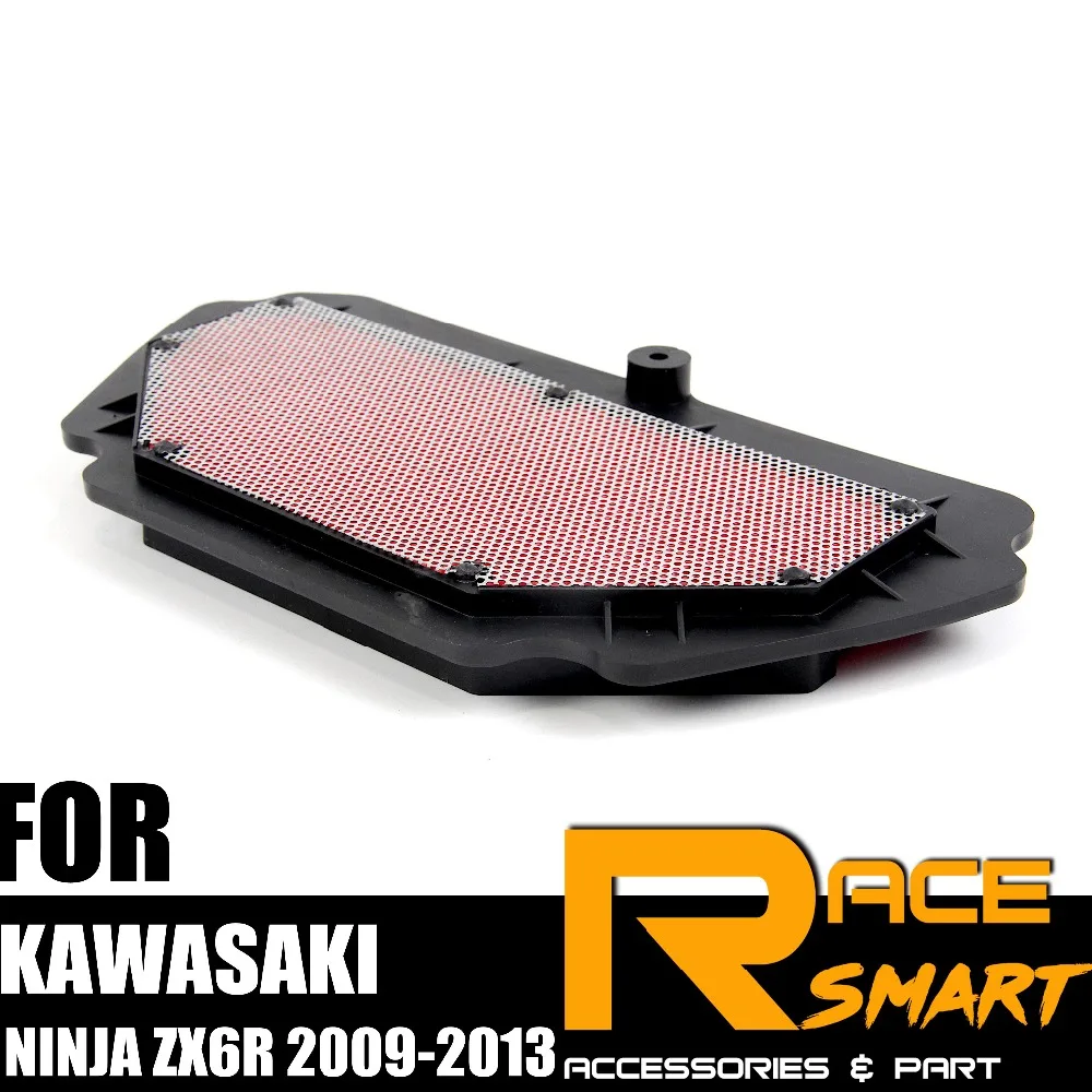 Сменный воздушный фильтр для KAWASAKI NINJA ZX6R 2009 2010 2011 2012 ZX 6R воздухозаборные фильтры
