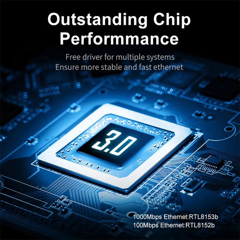 Сетевой адаптер OFCCOM USB 3 0 Gigabit Ethernet + концентратор с портами к RJ45 10/100/1000M Lan Card для