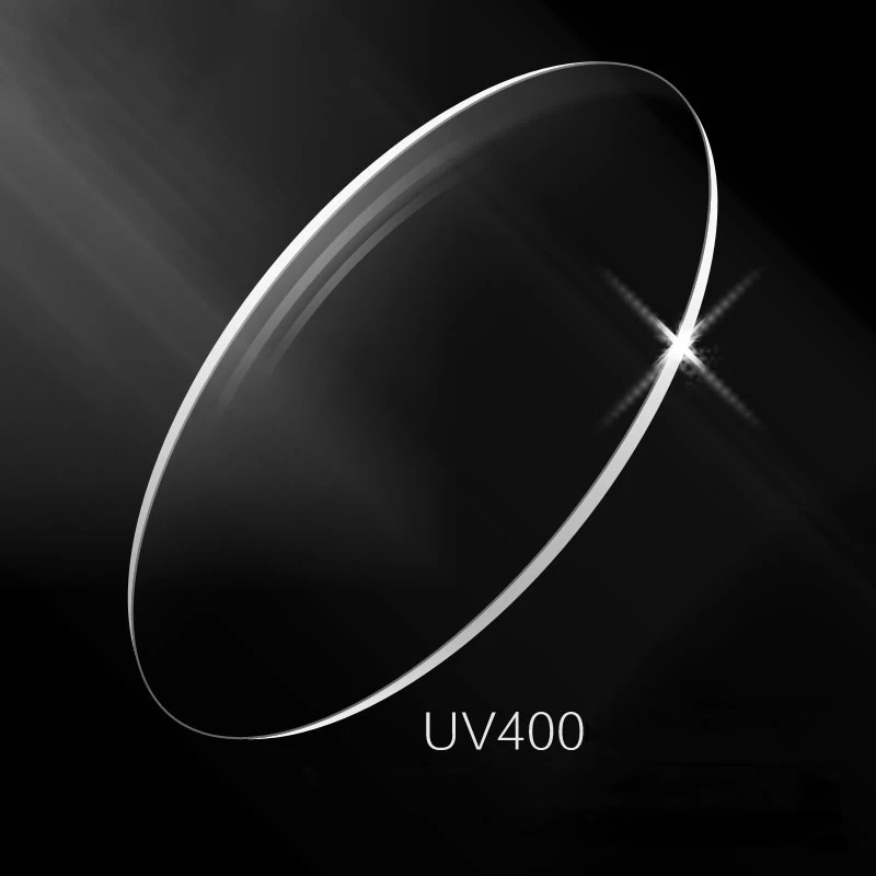 High Quality Radiation Protection Index 1.56 Clear Optical Single Vision Lens HMC, EMI Aspheric Anti-UV Prescription Lenses,2Pcs