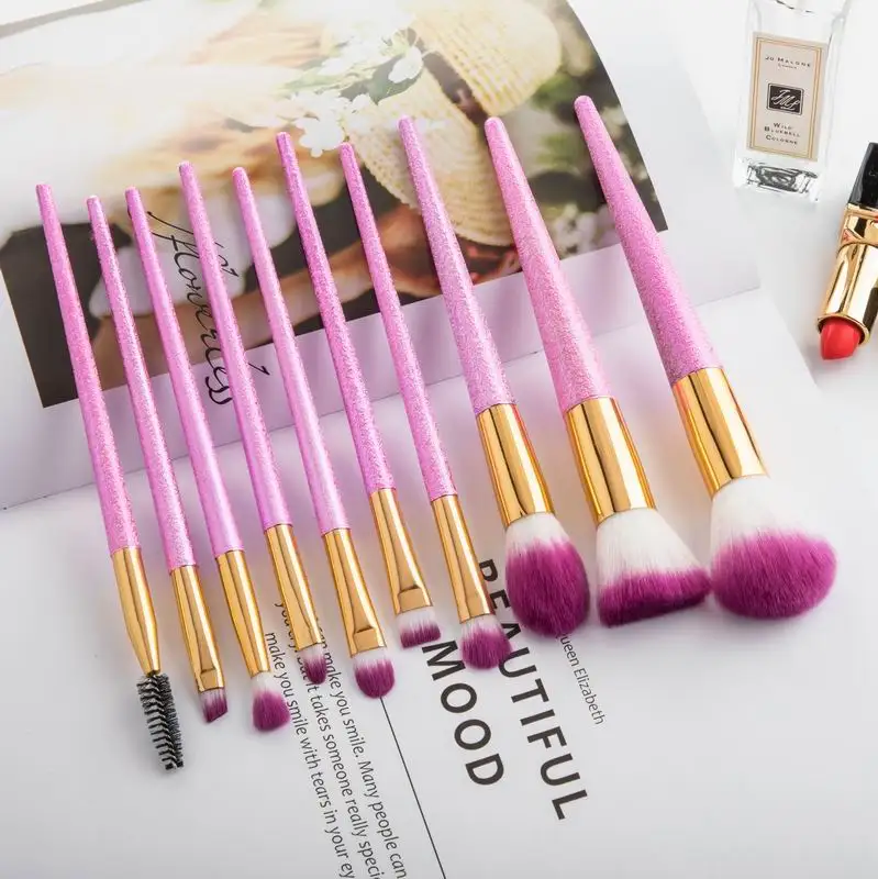 10pcs makeup brushes set (11)