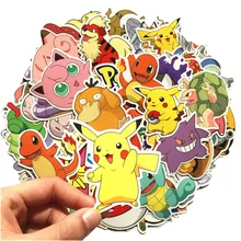 80 шт. Покемон G Пикачу мультфильм наклейка s скейтборд ноутбук багаж автомобиля Наклейка Косплей Аксессуары