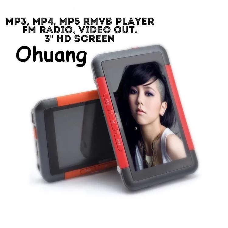 

Quality Real Capacity 8 GB 3" Screen Mp3 Mp4 Mp5 RMVB HD Music Video Player with Speaker and TF Card Support