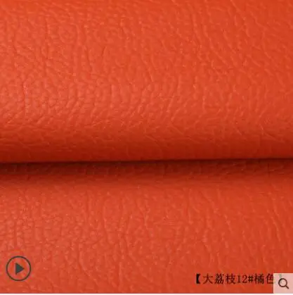135x50 см искусственная кожа, самоклеящаяся подкладка, искусственная кожа, ткань для дивана - Цвет: orange