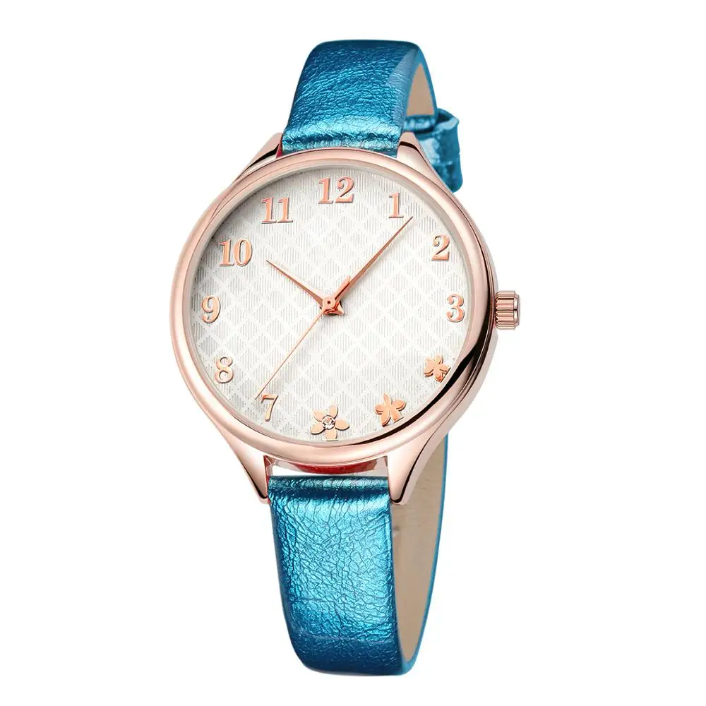 

Fashion brand women watches leather strap casual lady wristwatches