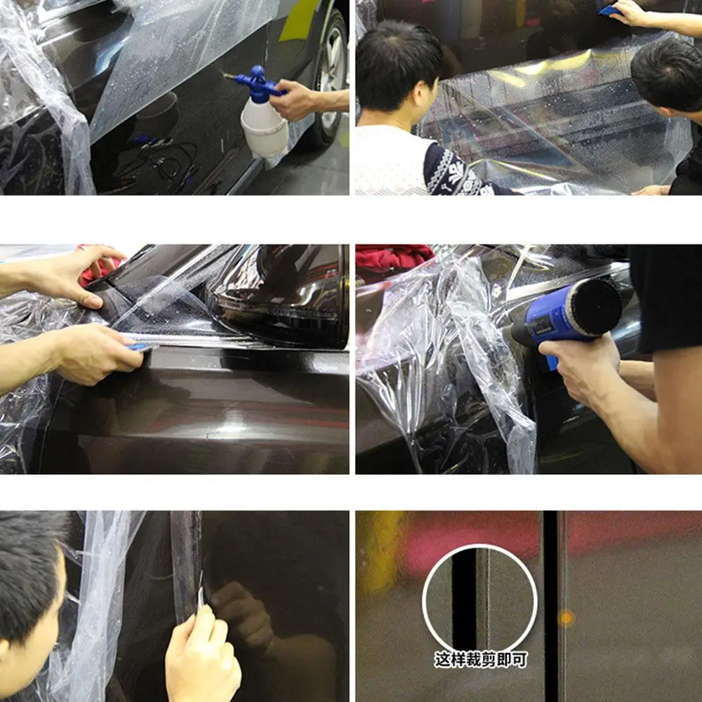 Transparent Clear Car Protective Film Sticker Invisible Scratch Proof Universal Transparent Clear Car Protective Film Sticker Invisible Scratch Proof Universal