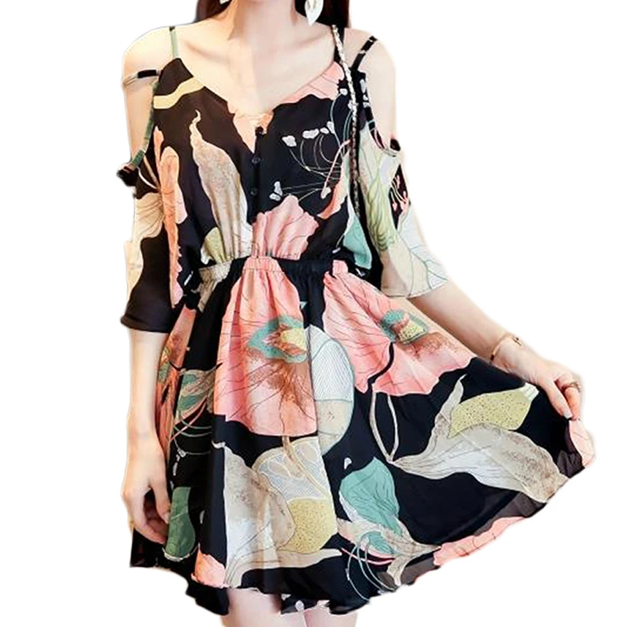 

Beach Cape Dress Plus Size Tunic Mini Off Shoulder Boho Brazil Dress Women Sexy Ladies Dresses Bohemian Summer Sundress C0226E