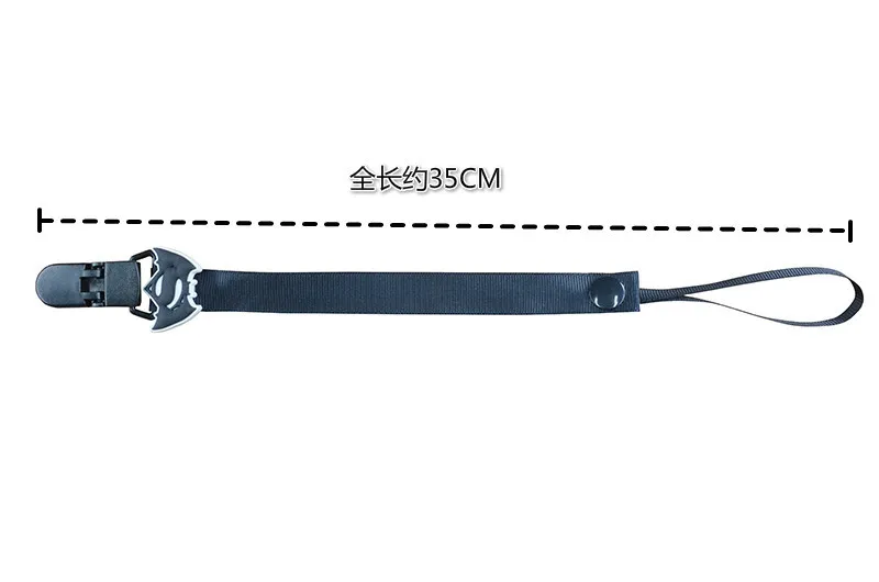 1 piece Baby Pacifier Clip Chain Silicone Famous Cartoon Pacifier Ribbon Chain Newborn Infant Teether Holder Chain 35cm