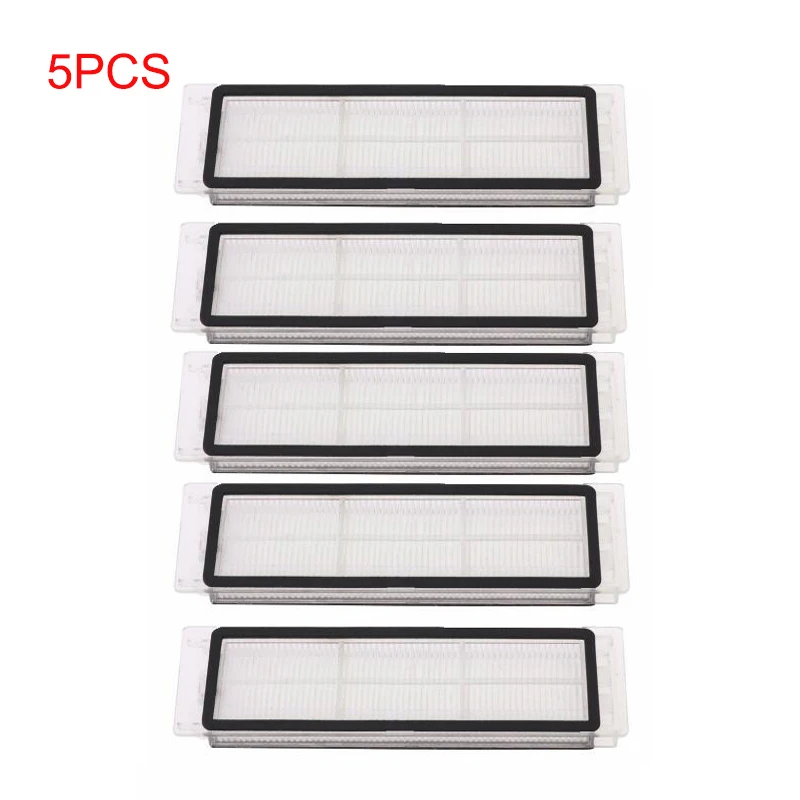 

5pcs hepa filter for Xiaomi mijia Robotic Ronorock S50 S51 Vacuum Cleaner HEPA Filter Replacements cleaning filter accessories