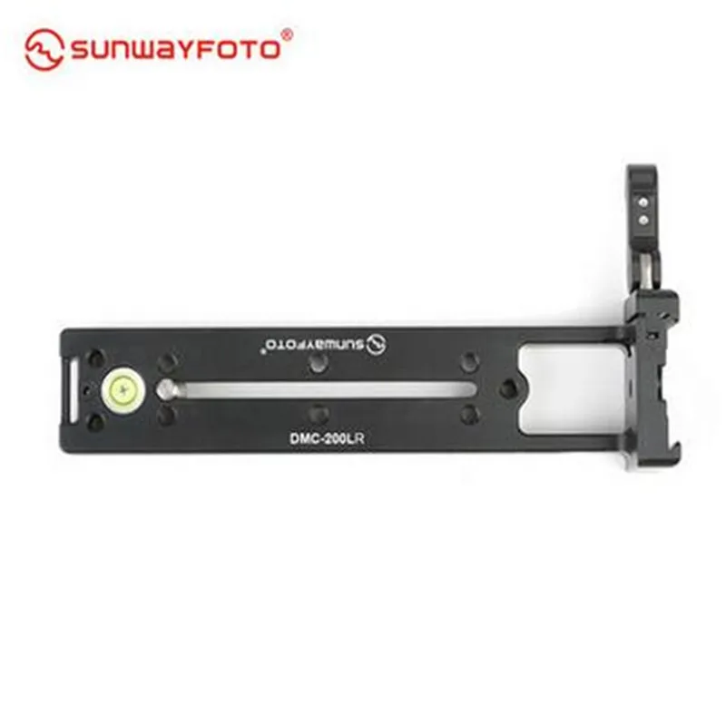 

SUNWAYFOTO DMC-200LR Tripod Head Quick Release Plate for DSLR Camera Tripod Plate Vertical Rail With Screw-knob Tripod Plate
