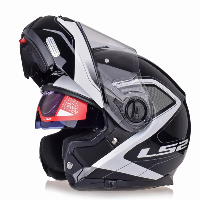 LS2 стробоскоп мотоциклетный шлем модульный флип Capacete Casque Casco открытый Moto Helm Kask